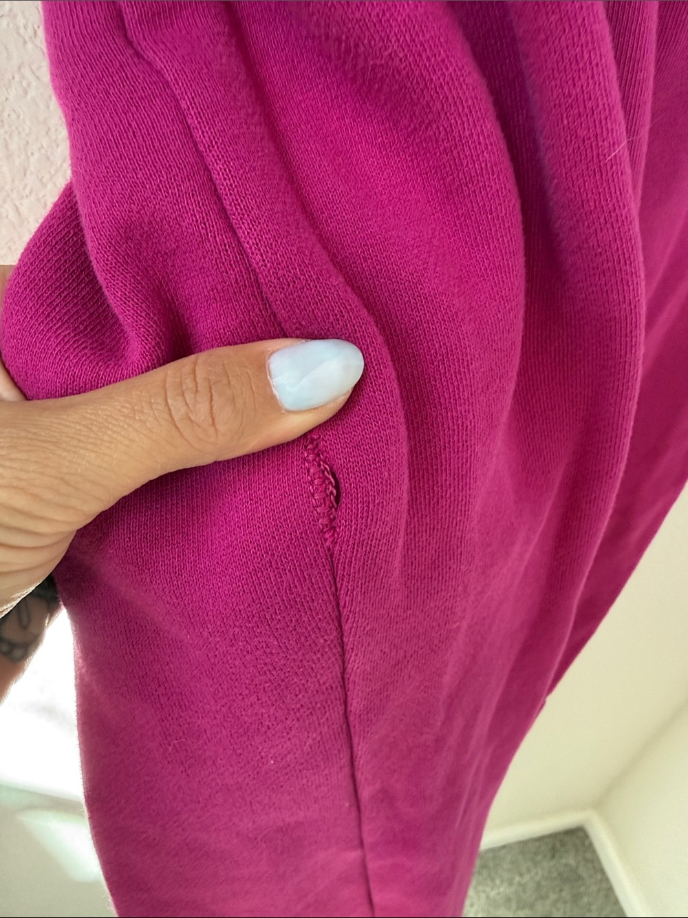 Lululemon Ripened Raspberry Scuba Oversized Jogger Size XS - Picture 4 of 6